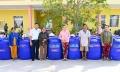 Agribank Tiền Giang tặng bồn trữ nước tại huyện đảo Tân Phú Đông