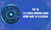 Tử vi 12 cung hoàng đạo hôm nay Thứ 2 ngày 2/12/2024