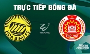 Trực tiếp Hòa Bình vs Phú Thọ giải V-League 2 trên FPTPlay hôm nay 5/5