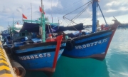 Sửa chữa tàu cá có 5 ngư dân gặp sự cố trên biển