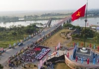 Quảng Trị tổ chức Lễ Thượng cờ thống nhất non sông