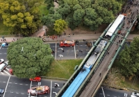 Tai nạn tàu hỏa ở thủ đô Argentina, 90 người bị thương