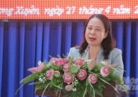 Quyền Chủ tịch nước Võ Thị Ánh Xuân: Thay đổi tư duy, phương thức sản xuất nông nghiệp theo hướng mới