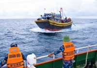 Phối hợp xử lý tàu cá bị mất kết nối giám sát hành trình trên biển