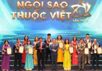 Bộ Y tế vinh danh những 'Ngôi sao thuốc Việt' năm 2024