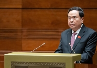 Ông Trần Thanh Mẫn được 100% đại biểu bầu làm Chủ tịch Quốc hội