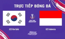 Trực tiếp Hàn Quốc vs Indonesia giải U23 Châu Á 2024 trên VTV5 ngày 26/4