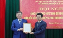 Bí thư Huyện ủy được bổ nhiệm làm Giám đốc Sở NN-PTNT Quảng Bình