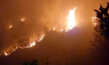 15ha rừng bị cháy trên đỉnh Tây Côn Lĩnh