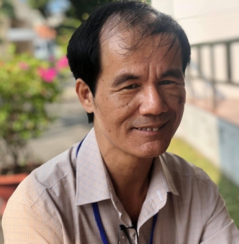Nhà văn - nhà báo Nguyễn Hồng Lam.