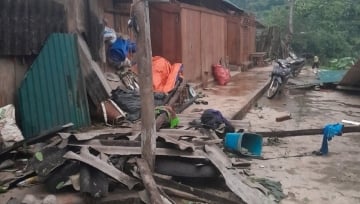 1 người chết và 76 ngôi nhà ở Yên Bái bị thiệt hại do thiên tai