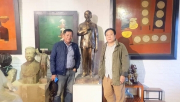 Tượng đài Bác Hồ ở Phú Quốc, tác phẩm để đời của NSND Vương Duy Biên