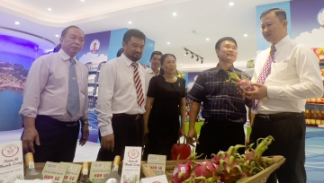 Hàng trăm nông đặc sản Bình Thuận chào hàng tại TP.HCM