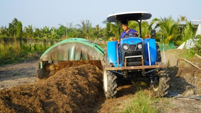 Đề án 1 triệu ha lúa chất lượng cao: Không lo lắng việc đem rơm ra khỏi đồng ruộng