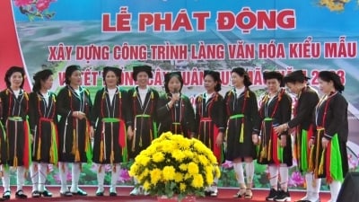 Quang Sơn xây dựng làng văn hóa kiểu mẫu