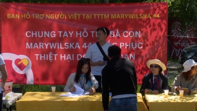 Người Việt tại Ba Lan nhận hỗ trợ 5,8 tỷ đồng sau vụ cháy TTTM