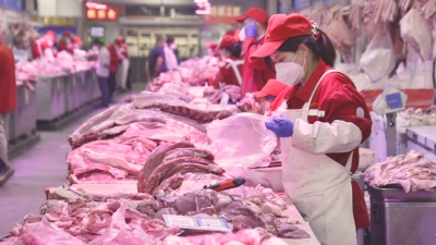 Giá thịt lợn tại Trung Quốc 'giảm nhiệt'