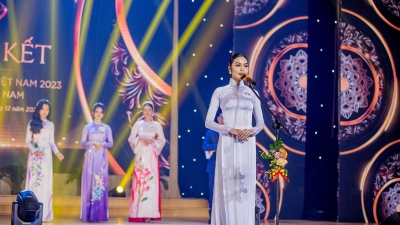 Nữ sinh TVU lọt vào chung kết Hoa khôi sinh viên