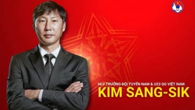 HLV Kim Sang-sik chính thức làm HLV trưởng ĐT Việt Nam