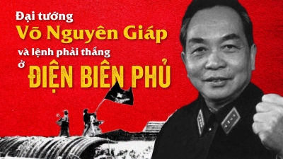Đại tướng Võ Nguyên Giáp và lệnh phải thắng ở Điện Biên Phủ