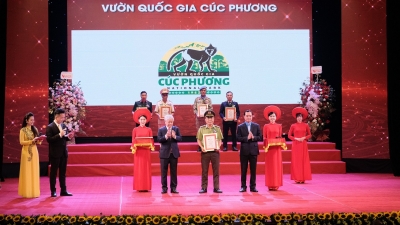 Vườn Quốc gia Cúc Phương được vinh danh trong chương trình 'Vinh quang Việt Nam 2024'