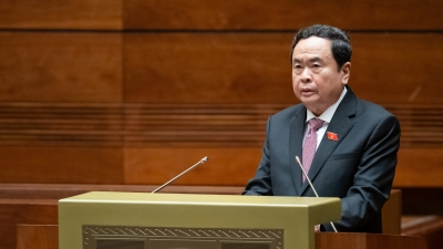 Ông Trần Thanh Mẫn được 100% đại biểu bầu làm Chủ tịch Quốc hội