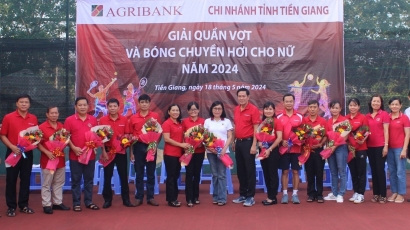 Agribank Tiền Giang tổ chức thành công giải thể thao thường niên