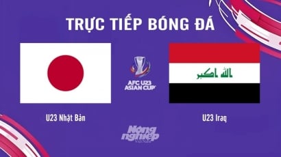 Trực tiếp Nhật Bản vs Iraq giải U23 Châu Á 2024 trên VTV5 ngày 30/4
