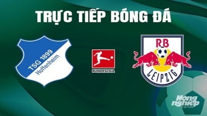 Trực tiếp Hoffenheim vs RB Leipzig giải Bundesliga trên On Sports News hôm nay 4/5
