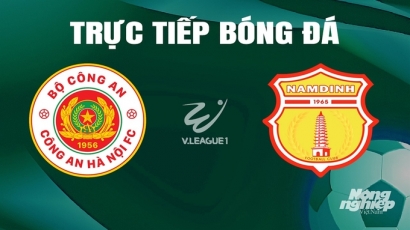 Trực tiếp CAHN vs Nam Định giải V-League 2023/24 trên VTV5 hôm nay 4/5/2024