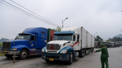 Mở đường chuyên dụng tại cửa khẩu Hữu Nghị phục vụ xuất nhập khẩu
