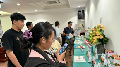 Combo Phú Mỹ Graden thu hút khách hàng tại hội thảo về nông nghiệp đô thị