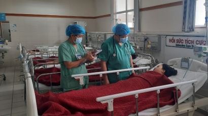 Nữ bệnh nhân mang thai bị sốt rét, suy gan sau khi trở về từ Angola