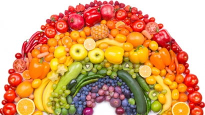 Lợi ích của chế độ ăn trái cây và rau quả ‘cầu vồng’