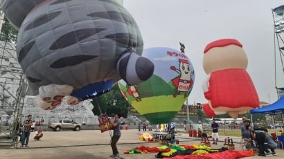 11 quốc gia tham dự lễ hội khinh khí cầu quốc tế tại Tuyên Quang
