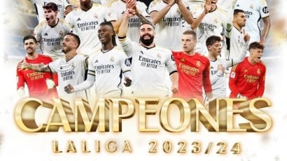 Real Madrid vô địch La Liga sớm 4 vòng đấu