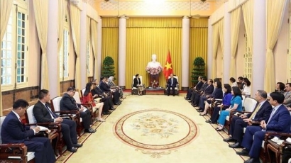 Chủ tịch nước Tô Lâm tiếp Đại sứ, Đại biện các nước ASEAN và Timor Leste