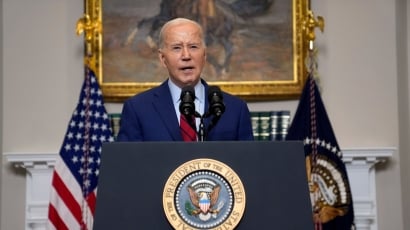 Ông Biden lên tiếng về cuộc biểu tình phản chiến của sinh viên Mỹ
