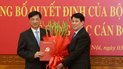 Thượng tướng Nguyễn Duy Ngọc làm Chánh văn phòng Trung ương Đảng
