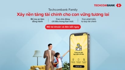 Techcombank family - đồng hành tài chính cùng con