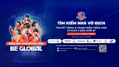 English Champion 2024 - Be Global, Tìm kiếm Nhà Vô Địch toàn quốc