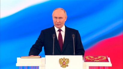 Tổng thống Putin tuyên thệ nhậm chức nhiệm kỳ thứ 5