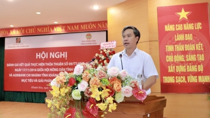 Agribank Khánh Hòa cung cấp nguồn vốn cho vay hơn 6.000 tỷ đồng