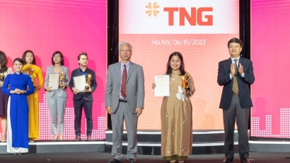 TNG Holdings Vietnam được tôn vinh 'Thương hiệu mạnh - Phát triển bền vững' năm 2023