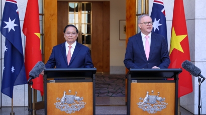 Việt Nam - Australia nâng cấp quan hệ lên Đối tác Chiến lược toàn diện