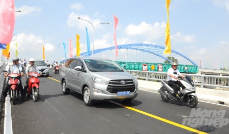 Kiên Giang: Khánh thành cầu Kênh Zero nối với Quốc lộ 80