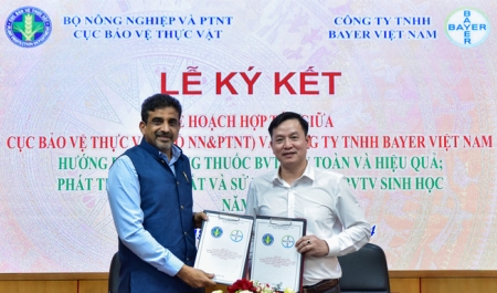 Cục Bảo vệ thực vật - Bayer Việt Nam hợp tác nâng cao trình độ sử dụng thuốc sinh học