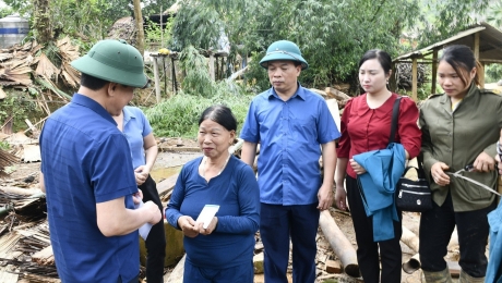 Tuyên Quang: 106 nhà dân bị thiệt hại do thiên tai