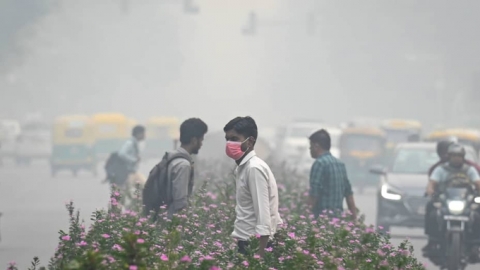 Thủ đô Ấn Độ đứng đầu danh sách ô nhiễm không khí vì đốt rơm rạ