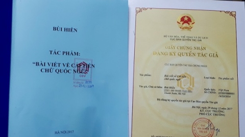 Cải tiến 'Tiếq Việt' của PGS Bùi Hiền được cấp bản quyền